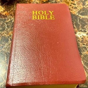 Holy Bible KJV Words Of Christ in Red Letter by Zondervan  2002